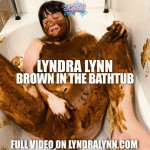 Brown in the bathtub