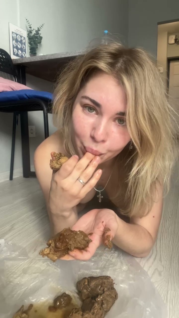 Eating poop porn