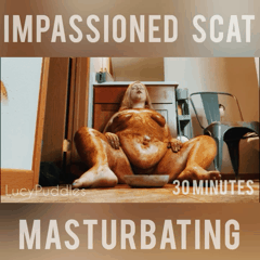 scat masturbating